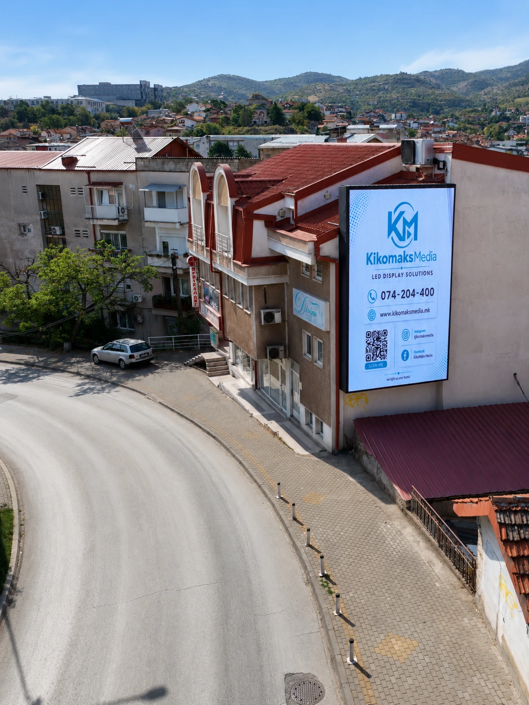LED Позиција Штип Центар
